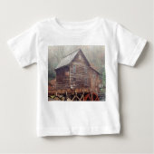 水車 ベビーTシャツ (正面)