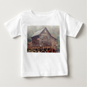 水車 ベビーTシャツ
