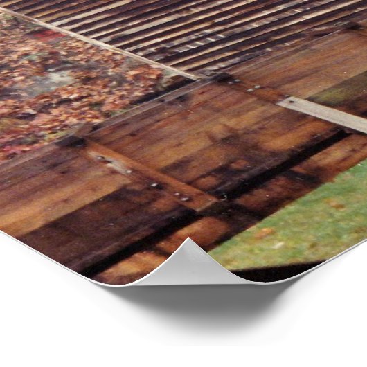 水車 ポスター (角)