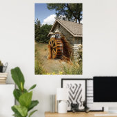 水車 ポスター (ホームオフィス)