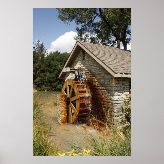 水車 ポスター (正面)