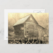 水車 ポストカード (正面/裏面)