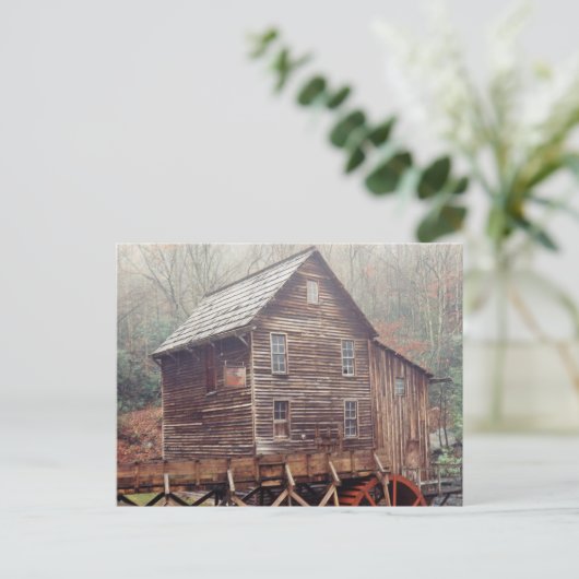 水車 ポストカード (スタンド正面)