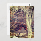 水車 ポストカード (正面/裏面)