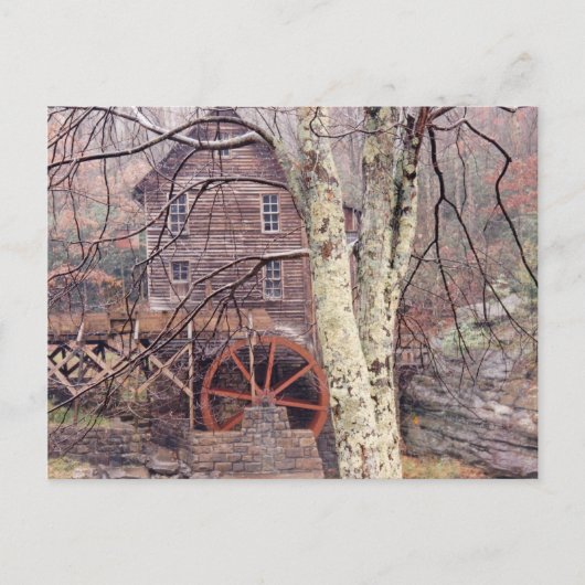 水車 ポストカード (正面)