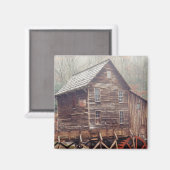 水車 マグネット (正面/裏面)