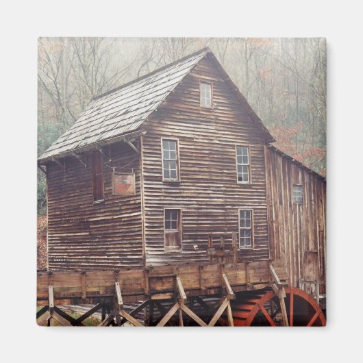 水車 マグネット (正面)