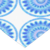 水車（青） テーブルクロス (アングル)