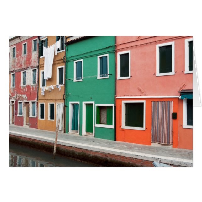 水辺の家々 (正面横)