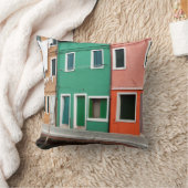 水辺の家々 クッション (ブランケット)
