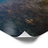 水辺の寂しい木 ポスター (コーナー)