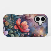 水辺の花 iPhone 16ケース (裏面横)