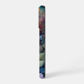 水辺の花 iPhone 16ケース (左側面)