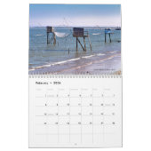 水辺の12ヶ月カレンダー カレンダー (2月 2026)