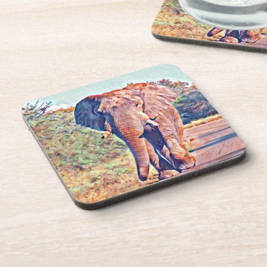 水辺ゾウ コースター (左側)