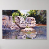 水辺ミニポスター ポスター (正面)