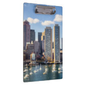 水辺地帯からのボストンスカイライン クリップボード (右)