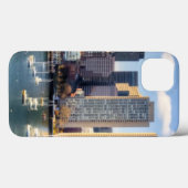 水辺地帯からのボストンスカイライン Case-Mate iPhoneケース (裏面 (横))