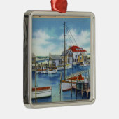 水辺地帯のHarborview メタルオーナメント (右)