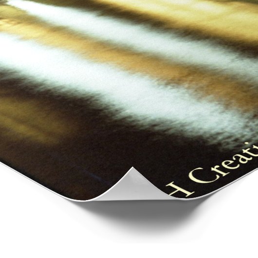 「水辺疑問に思」 ポスター (角)