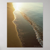 水辺(夕べ) ポスター (正面)