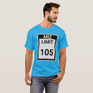 水速限界105 Tシャツ