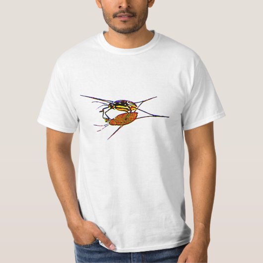 『水遁と彼の影』 Tシャツ (正面)