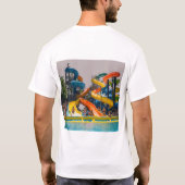 「水遊園地」 Tシャツ (裏面)
