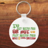水遊球 キーホルダー (正面)