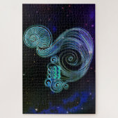 水運〔占星術の〕十二宮図パズル ジグソーパズル (縦)