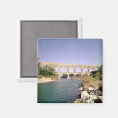 水道のビュー、紀元前19年に建設 マグネット (正面/裏面)