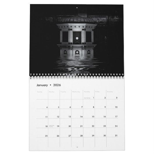 水道事業第6号 カレンダー (1月 2026)