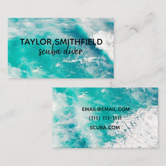 水道名刺 名刺 (正面/裏面)