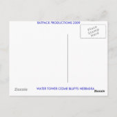 水道工事 ポストカード (裏面)