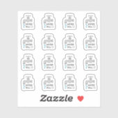 水道料金の支払い期限お知らせ予算管理プランナー シール (シート)