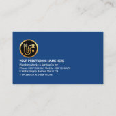 水道管路標識漏水式 名刺 (裏面)