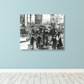 水道 キャンバスプリント (インサイチュ (ウッドフロア))