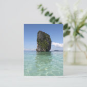 水郵便はがきからのタイの島 ポストカード (スタンド正面)