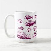 水釣り人スタイル動向 コーヒーマグカップ (左)