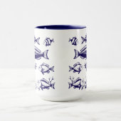 水釣り人スタイル動向 マグカップ (中央)