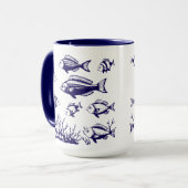 水釣り人スタイル動向 マグカップ (正面左)