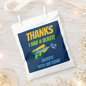 水鉄砲の感謝してい戦いで爆破 フェイバーバッグ (クリップ留めされた状態)