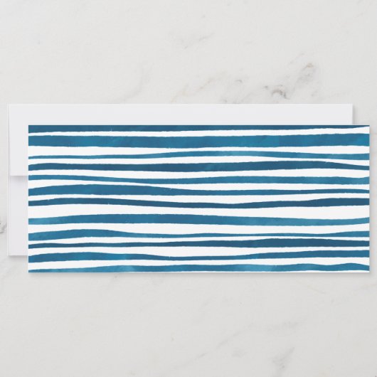 水鉄砲の誕生日パーティーチケット 招待状 (裏面)