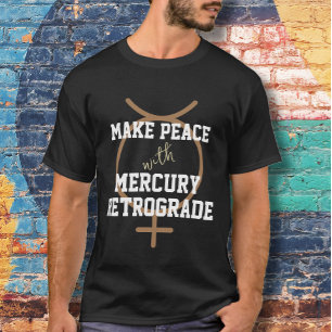 水銀おもしろい逆行性 Tシャツ