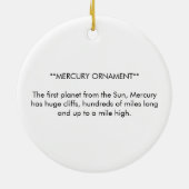 水銀オーナメント セラミックオーナメント (裏面)