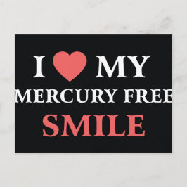 水銀フリーのスマイルが好きです ポストカード