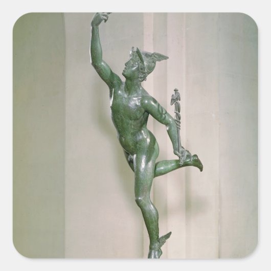 水銀像 スクエアシール (正面)