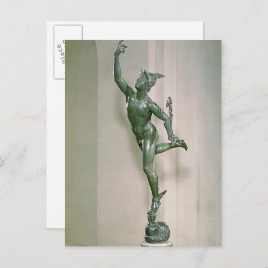 水銀像 ポストカード (正面/裏面)