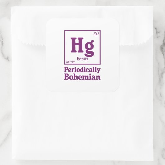 水銀 スクエアシール (バッグ)