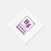 水銀 スタンダードカクテルナプキン (角)